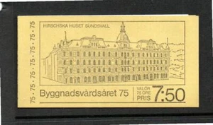 SWEDEN 1975 EUROPEAN ARCHITECTURAL HERITAGE YEAR BOOKLET - Picture 1 of 1