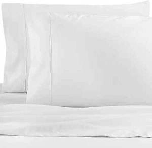 Wamsutta 500 Thread-Count Pimacott Sheet Set (White, Cal King) - Picture 1 of 1