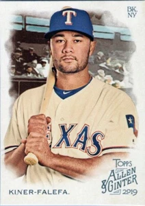2019 Topps Allen and Ginter #122 Isiah Kiner-Falefa Texas Rangers - Picture 1 of 2