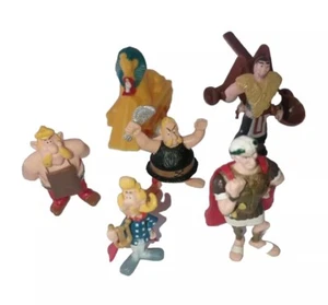 Asterix e Obelix Plastoy 6 Action Figure Collection Uderzo 2013 Pvc Figurine - Foto 1 di 8