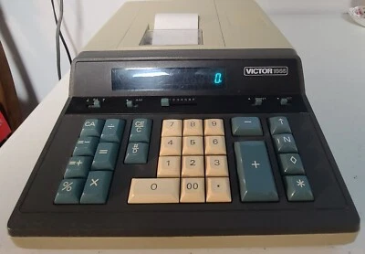 Vintage Victor 1665 Printing Calculator Desktop - Image 1 of 4
