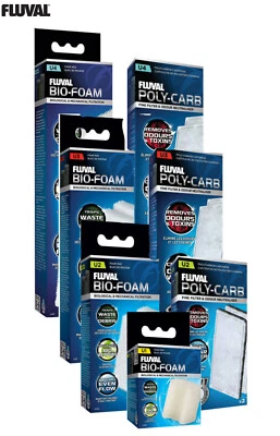 FLUVAL FILTER MEDIA REPLACEMENT FOAM PADS FISH TANK AQUARIUM INTERNAL FILTRATION - Image 1 of 2