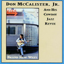 Brand New Ways - Don McCalister Jr. (CD 1993, Dejadisc)