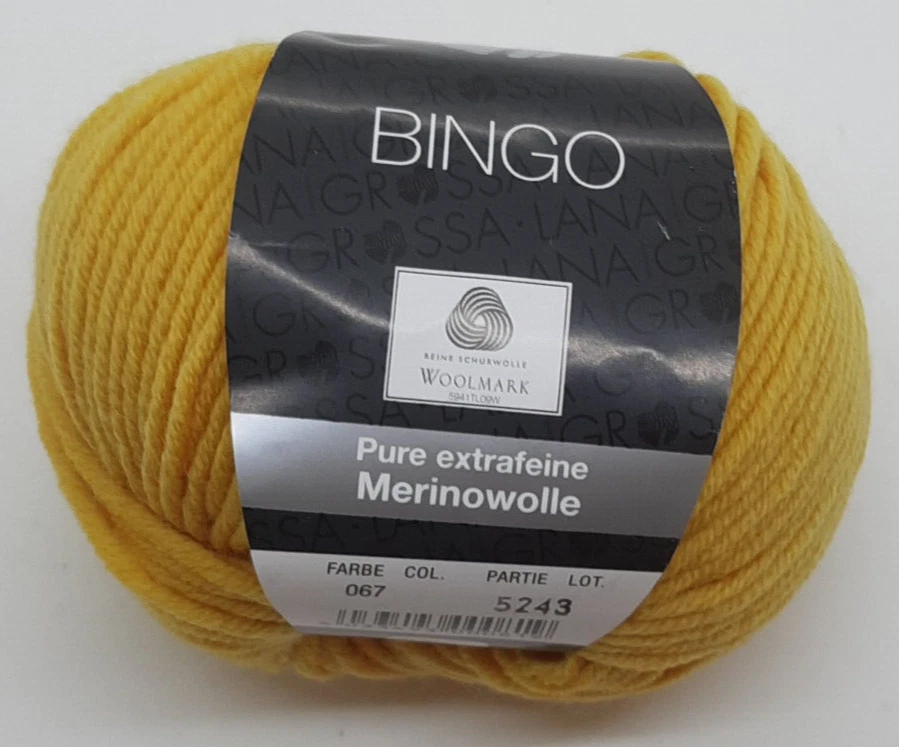 (110 € /kg):  50 g LG Bingo, Merinogarn, Partie 5243,  Fb. 067 #6749 - Bild 1 von 1
