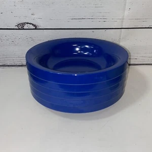 Wovo Pagoda Melamine Blue Bowls Set Of 5 Retro - Picture 1 of 6