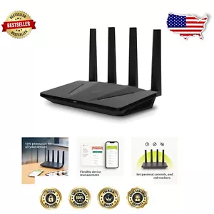 VPN-Enabled Wi-Fi 6 Router for Home & Business - 30-Day Trial Included - Picture 1 of 9