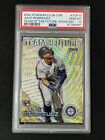 2022 Topps Stadion Club Chrom JULIO RODRIGUEZ TEAM OF THE FUTURE WAVE PSA 10 RC