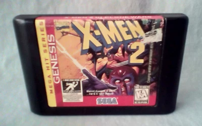 X-MEN 2: CLONE WARS SEGA GENESIS AUTHENTIC GAME POLISHED PINS WORKS PERFECTLY! - Image 1 of 3