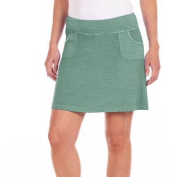 Falda Corta FRESH PRODUCE Mediana Laguna VERDE Tejido Elástico CITY $65.00 NUEVA CON ETIQUETAS Nueva M Foto 1 de 4