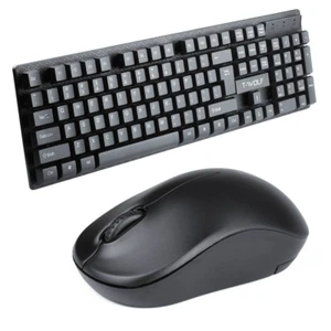 Neu Wolf TF100 WLAN PC Computer Büro 104 Tasten Tastatur Maus 1000 DPI 1418 - Bild 1 von 6