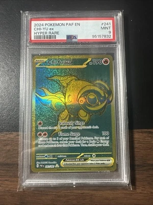 2024 Pokemon CHI-YU Ex Hyper Rare Mint #241 Paldean Fates Full Art - Mint PSA 9 - Image 1 of 2