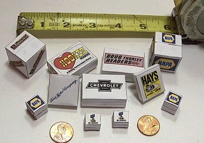 Гаражная диорама в масштабе 1:18,1/24 коробки для основных деталей/запасов для вашего дисплея - Изображение 1 из 4