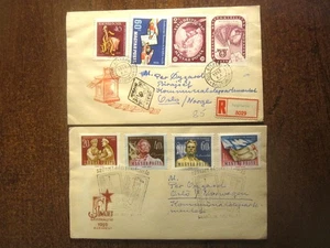 1959 HUNGARY COVERS - Picture 1 of 2