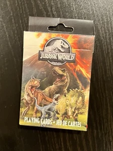 NEW Jurassic World Playing Cards – Jurassic World Themed Deck of Cards - Picture 1 of 8
