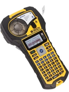 Brady M210 tragbares Hand-Etikettiergerät Drucker gelb/schwarz BRANDNEU - Bild 1 von 8