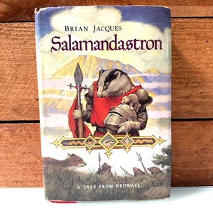 Vintage Brian Jacques Salamandastron First Edition 1992 Rare Redwall Series - Picture 1 of 7