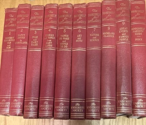 Vintage 1959 The Bookshelf for Boys and Girls Complete 10 Volume Set - Bild 1 von 14