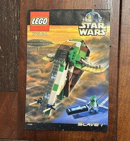 Lego Star Wars Boba Fett's Slave I (7144) Instruction Booklet ONLY Genuine