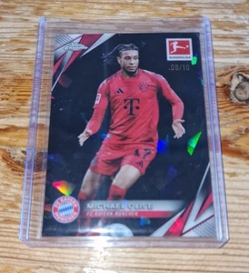 2024-25 Topps Chrome Bundesliga Sapphire Michael Olise #82 Black /10 Bayern - Bild 1 von 2