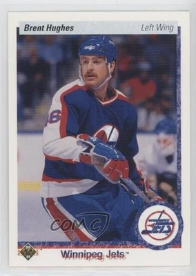 1990-91 Upper Deck Brent Hughes #333 - Image 1 of 2