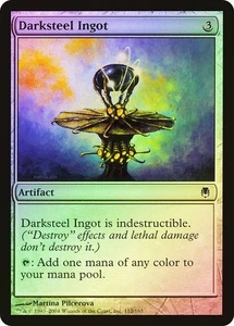 Darksteel  MTG  FOIL  Darksteel Ingot   Magic - Picture 1 of 2