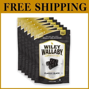 Soft & Chewy Black Licorice Candy, 24 oz (Pack of 6) - Picture 1 of 9