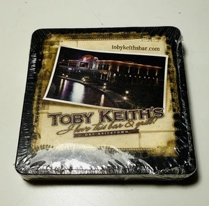 Toby Keith's I love this bar & grill OKC Bricktown Coaster 20pc New - Picture 1 of 4