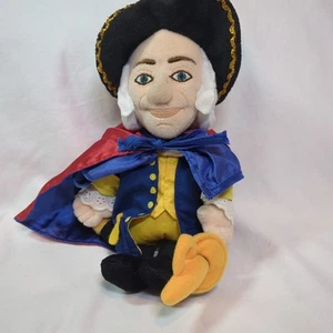 Gorro de peluche George Washington bebé famoso Be'an Creation Station 10 pulgadas - Imagen 1 de 8