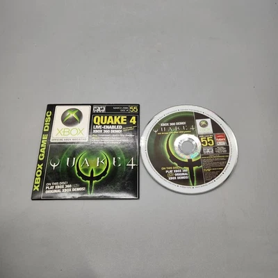 Quake 4 Xbox 360 Demo Disc 55 Microsoft Official Xbox Magazine March 2006 OXM - Image 1 of 3