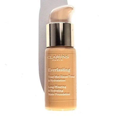 Clarins everlasting long wearing matte foundation 112C cameo 15ml - Bild 1 von 2