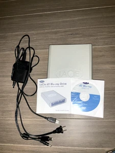 LaCie D2 Blu-Ray DVD USB FireWire External Drive - Good Condition - Picture 1 of 5