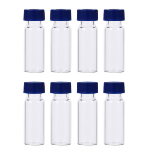 Glass Bottles Autosampler Vials-100pcs 1.5ml/2ml Liquid Sampling Vials Screwcap