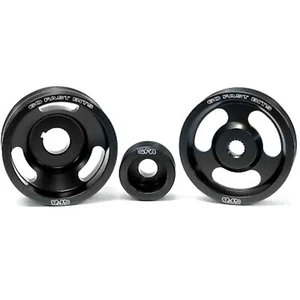 GFB 3Pc Crankshaft Alternator Power steering Pulley Kit For Subaru WRX/STi 03-07 - Picture 1 of 1