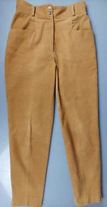 Women's Marc O'Polo Natures Simplicity Velvet Pants Camel - Picture 1 of 17