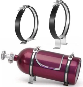 82013 Nitrous Oxide Bottle Bracket, 7”Nos Single Bottle Holder for 10 lb & 15 lb - Picture 1 of 11