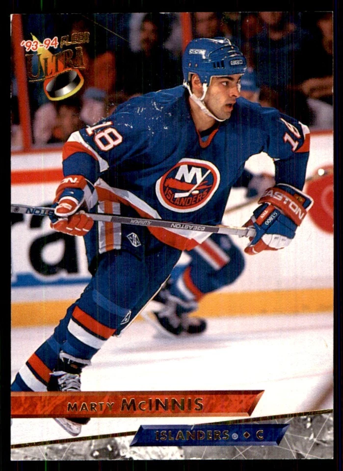 1993-94 Ultra Marty McInnis New York Islanders #370 - Image 1 of 2
