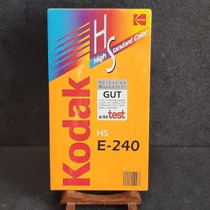 Kodak Video Kassette HS E-240 High Standard Color Neu OVP - Picture 1 of 7