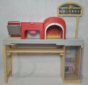 Barbie I Can Be A Pizza Chef Playlet w/ Menu Sign Incomplete 2017 - Picture 1 of 4