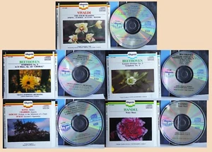 5 Classical CD Lot #148: Beethoven Vivaldi Handel Ravel Chabrier Debussy Dukas - Picture 1 of 11