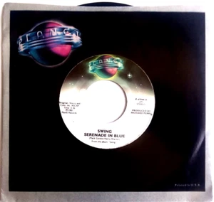 SWING - Serenade In Blue / Crazy He Calls Me- Vinyl 45rpm 1981 Planet P-47944 - Imagen 1 de 5
