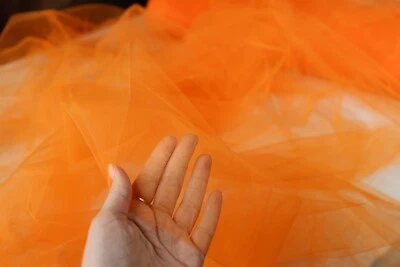 40 Colors 108 In Wide Tulle Fabric By The Yard - Image 1 of 4