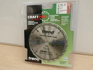 HOJA DE SIERRA CIRCULAR TCT DELGADA TENDENCIA 160MM X 16MM X 24T CSB/16024T - Imagen 1 de 1