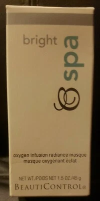 Nuevo En Caja Beauticontrol Bright Spa Oxígeno Infusión Radiance Mascarilla 1.5 OZ Foto 1 de 2
