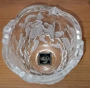 Mikasa Holiday Classics Engel Kristall Votivkerzenhalter Weihnachten Teelicht - Bild 1 von 7