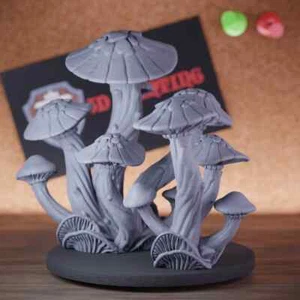 Mushroom Monster Miniature Fungus Mini Dungeons and Dragons DnD 5e TTRPG - Picture 1 of 8