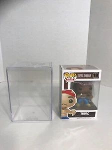 Raro estuche rígido abovedado Funko Pop Rocks #19 Tupac Shakur (cejas) de colección 2011' - Imagen 1 de 11