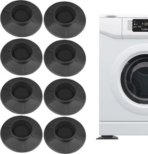 8 Stück Anti Vibrierende Gummipads Füße für Waschmaschine - Bild 1 von 10