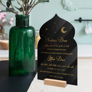 2025 Hot New Reusable Acrylic Ramadan Calendar Board Base Table Home Ornaments - Picture 1 of 35