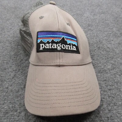 Sombrero Patagonia Para Hombre Talla Única Rosa Gris Malla Espalda Logo Ajustable Snap Back Cap Foto 1 de 4