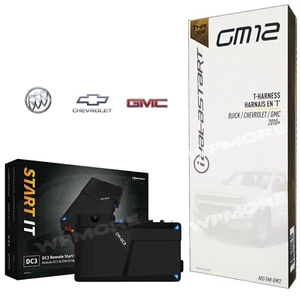 Firstech FT DC3 LC REMOTE START IT Controller + iDatalink ADS THR GM12 T Harness - Picture 1 of 2